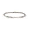 Women LC COLLECTION JEWELLERY Fine Jewellery | 18K White Gold Diamond Tennis Bracelet