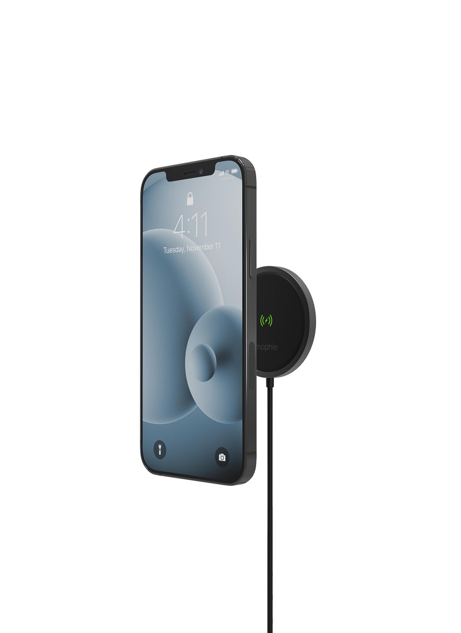 Women MOPHIE Tech Accessories | Snap+ Wireless Charging Pad — Black