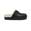 Women CHLOÉ Slides | Marcie Leather Shearling Slides