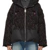 Women KHRISJOY Jackets | Khris Tweed Hooded Puffer Jacket