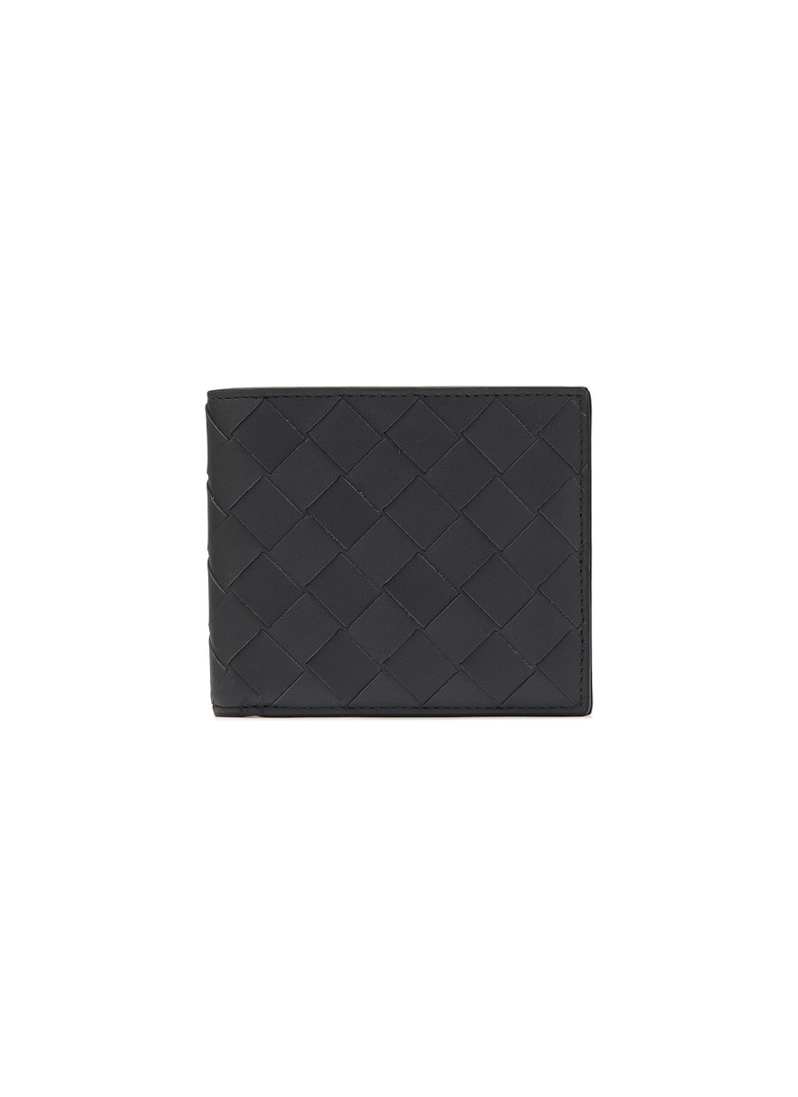 Men BOTTEGA VENETA Small Leather Goods | Intrecciato Leather Bi-Fold Wallet