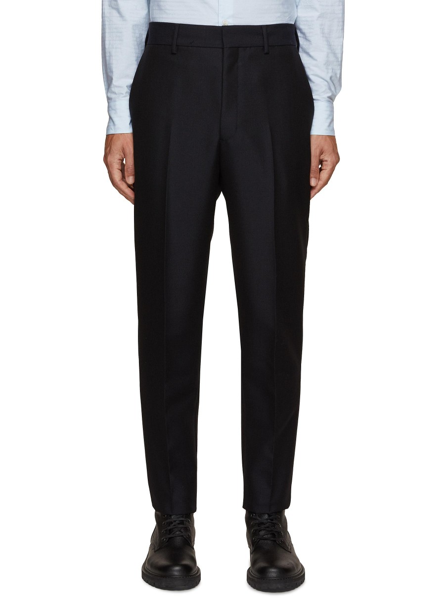 Men PRADA Pants | Pleated Slim Fit Pants