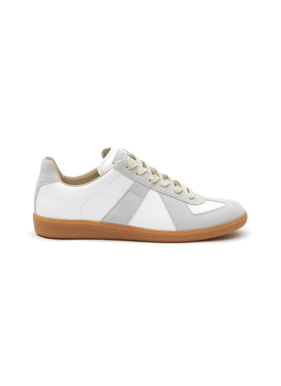 Men MAISON MARGIELA Sneakers | Replica' Leather Low Top Sneakers