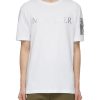 Men MONCLER T-Shirts | Laminated Logo T-Shirt