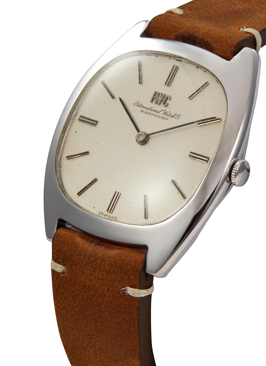 Men LANE CRAWFORD VINTAGE COLLECTION Watches | Iwc Silver Dial 18K White Gold Case Lady Watch