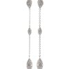 Women LC COLLECTION JEWELLERY Fine Jewellery | 18K White Gold Diamond Drop Dangle Earrings