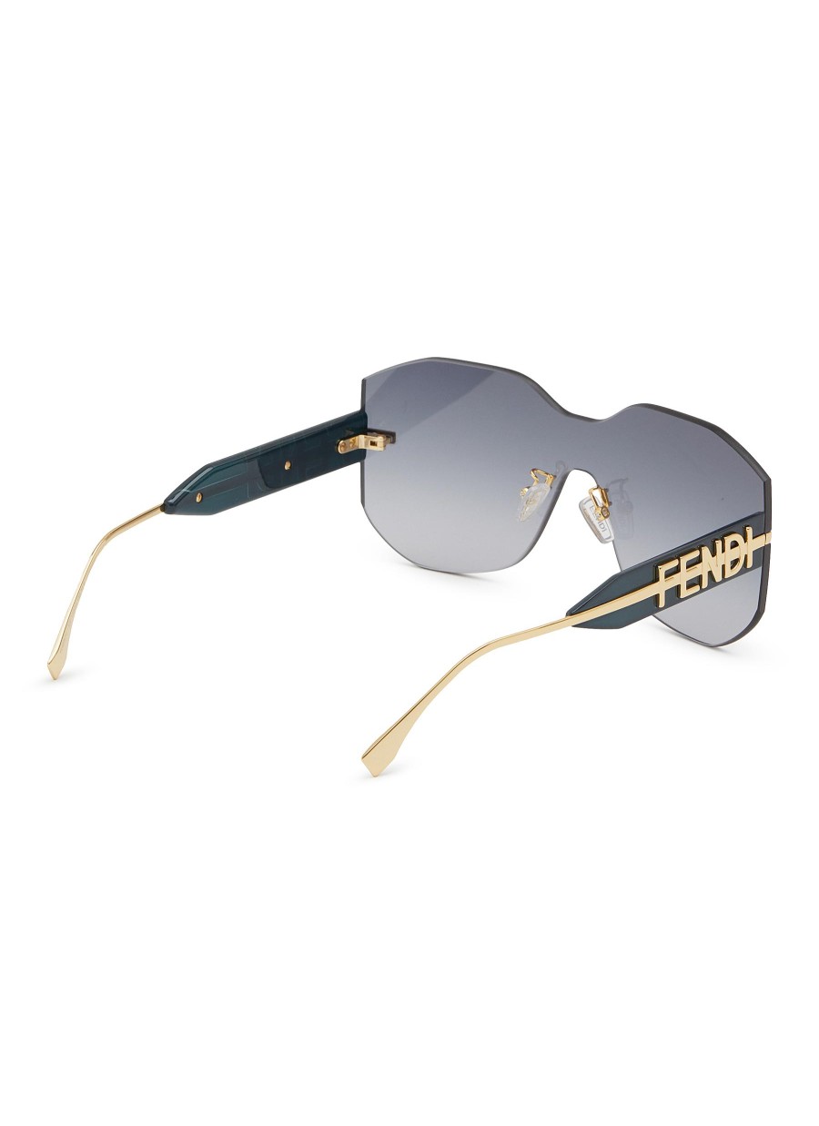 Women FENDI Eyewear | Fendigraphy Frameless Metal Sunglasses