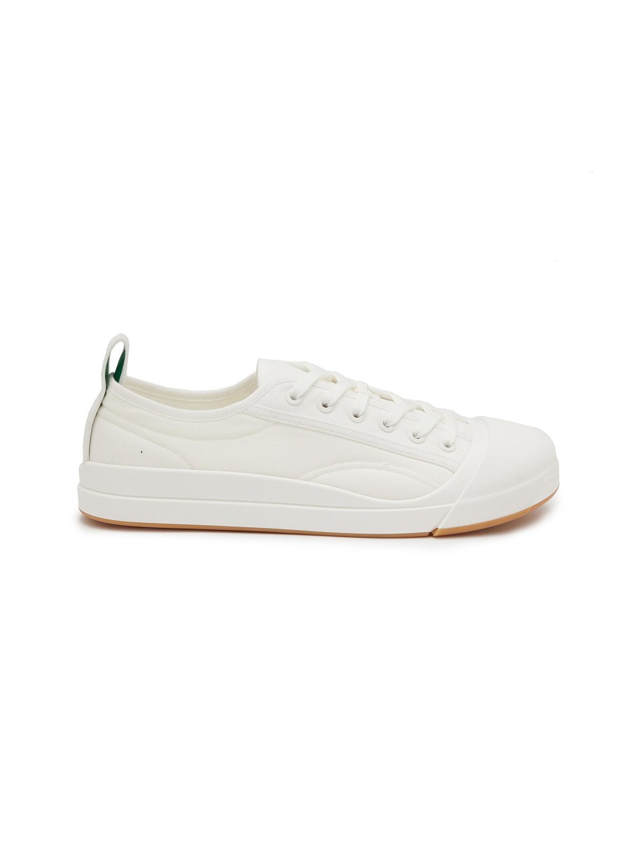 Men BOTTEGA VENETA Sneakers | Vulcan' Low Top Lace Up Canvas Sneakers