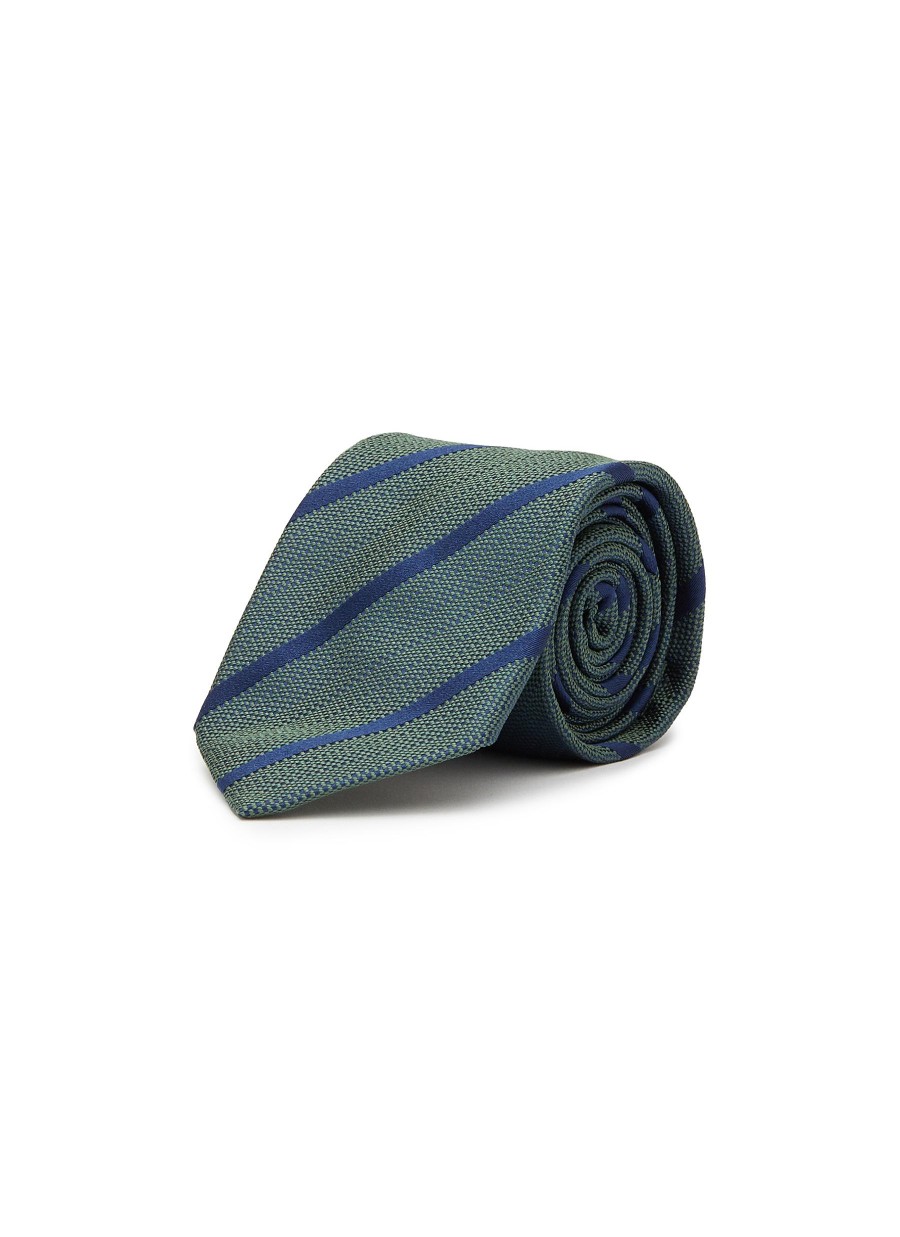 Men STEFANOBIGI MILANO Ties | Striped Silk Tie