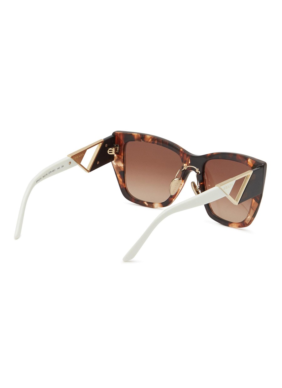 Women PRADA Eyewear | Symbole' Acetate Square Sunglasses