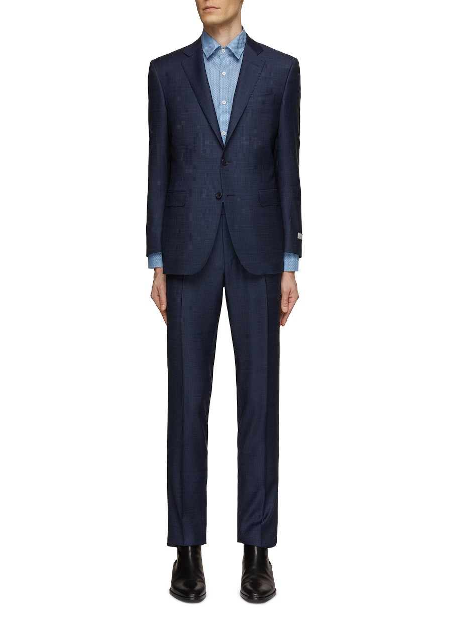 Men CANALI Suits | Milano Checked Single Breasted Suit