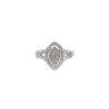 Women LC COLLECTION JEWELLERY Fine Jewellery | 18K White Gold Diamond Ring — Us 6.5