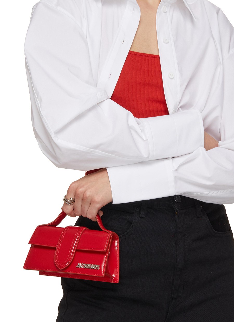 Women JACQUEMUS Crossbody | Le Bambino Leather Shoulder Bag