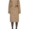 Women GIA STUDIOS Coats | Double Breasted Trench Coat