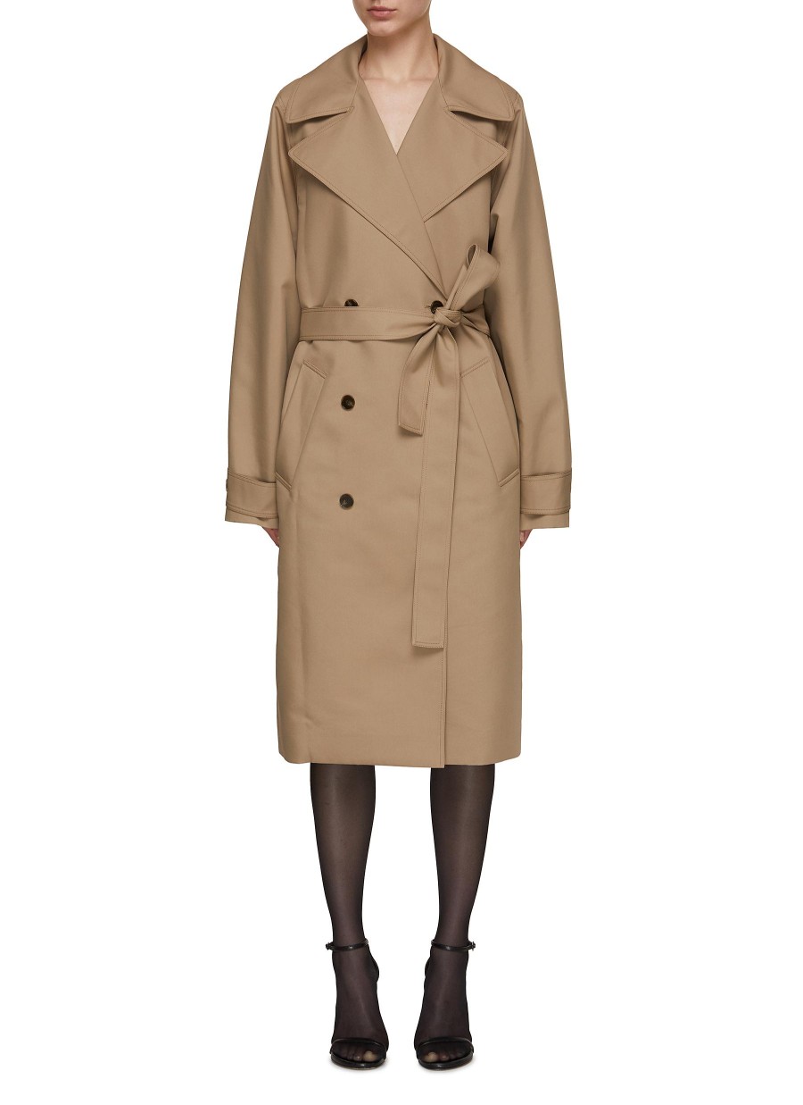 Women GIA STUDIOS Coats | Double Breasted Trench Coat