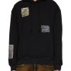 Men SONG FOR THE MUTE Pullovers & Hoodies | Stitched Patchwork Hoodie