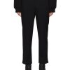 Men SOLID HOMME Pants | Pleated Cropped Pants