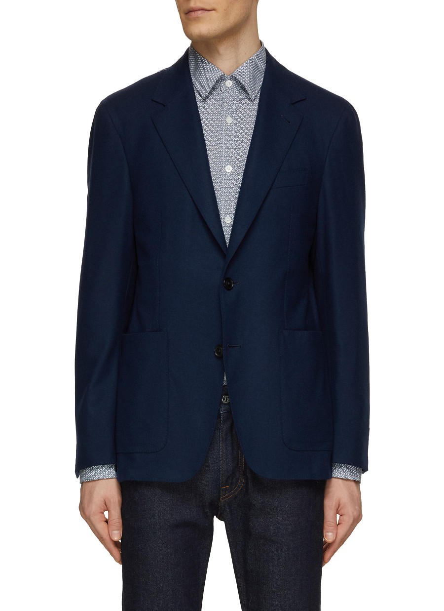 Men CANALI Suits | Single Breasted Notch Lapel Blazer