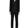 Men BRUNELLO CUCINELLI Suits | Double Breasted Peak Lapel Pin Stripe Suit