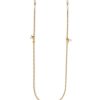 Women FOR ART'S SAKE Eyewear | Havana 18K Gold Plated Pearl Eyewear Chain