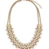 Women LANE CRAWFORD VINTAGE ACCESSORIES Vintage Accessories | Swarovski Crystal Pave Gold Tone Necklace