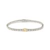 Women LC COLLECTION JEWELLERY Fine Jewellery | 18K Gold Diamond Oval Shaped Yellow Diamond Tennis Bracelet