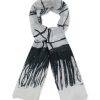 Women FALIERO SARTI Scarves & Wraps | Scacco Printed Lurex Weave Scarf