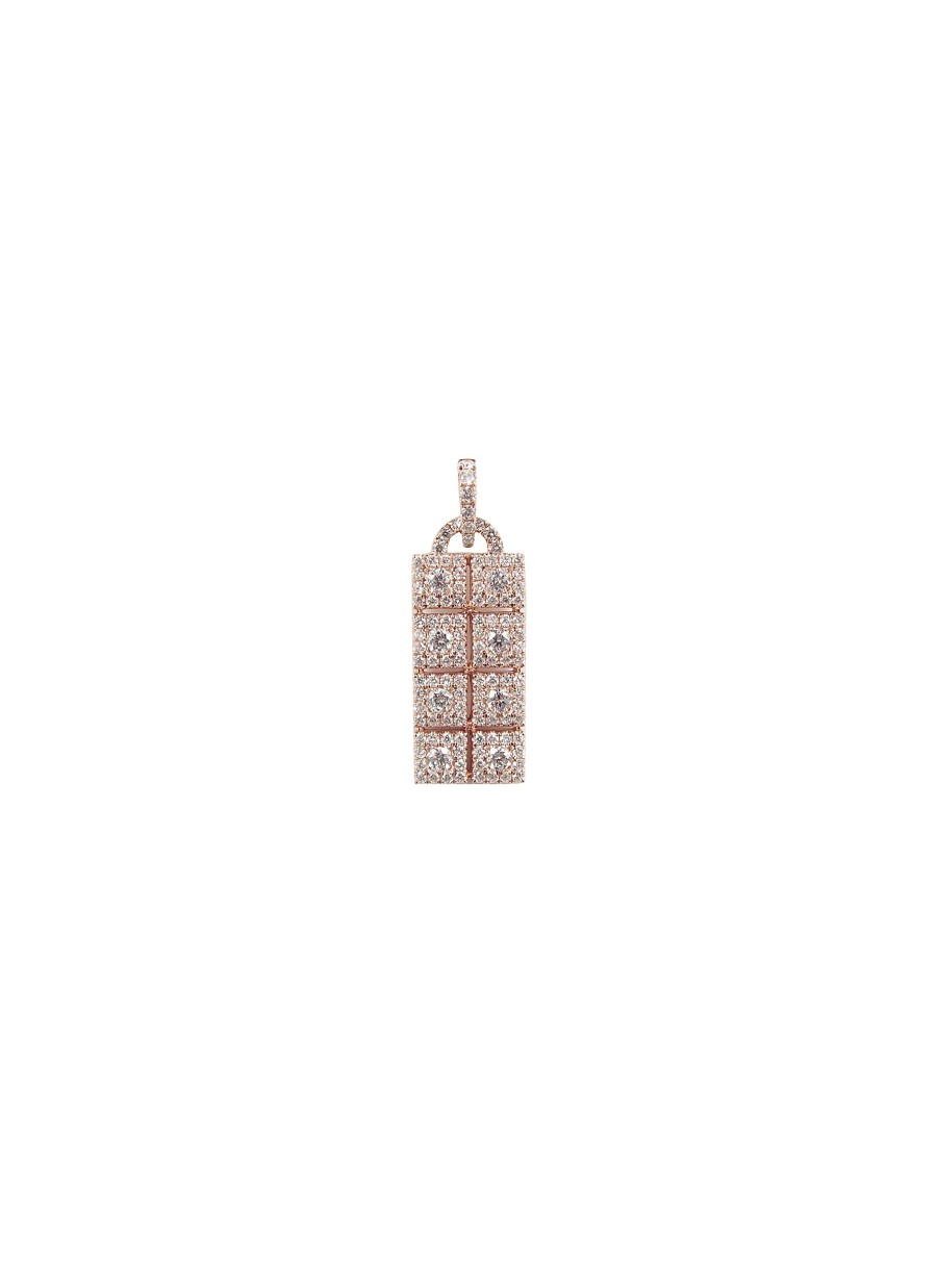 Women LC COLLECTION JEWELLERY Fine Jewellery | 18K Rose Gold Diamond Pendant