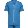 Men DEREK ROSE Underwear | Modal Blend Contrast Trim Pyjama Set