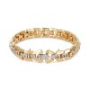 Women LANE CRAWFORD VINTAGE ACCESSORIES Vintage Accessories | Gold Tone Diamante Bracelet