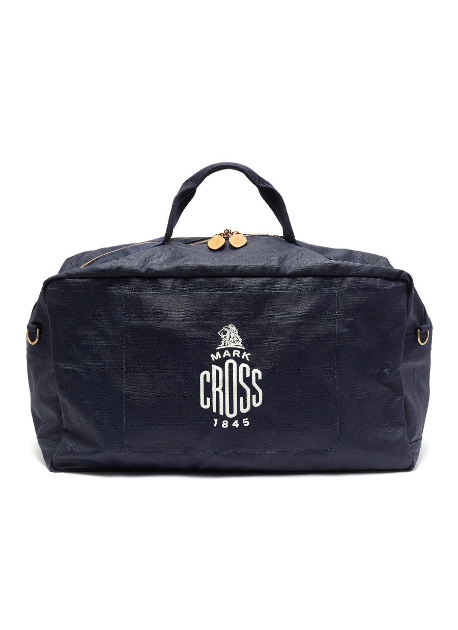 Men MARK CROSS Travel Bags | Weatherbird' Logo Canvas Duffle Bag