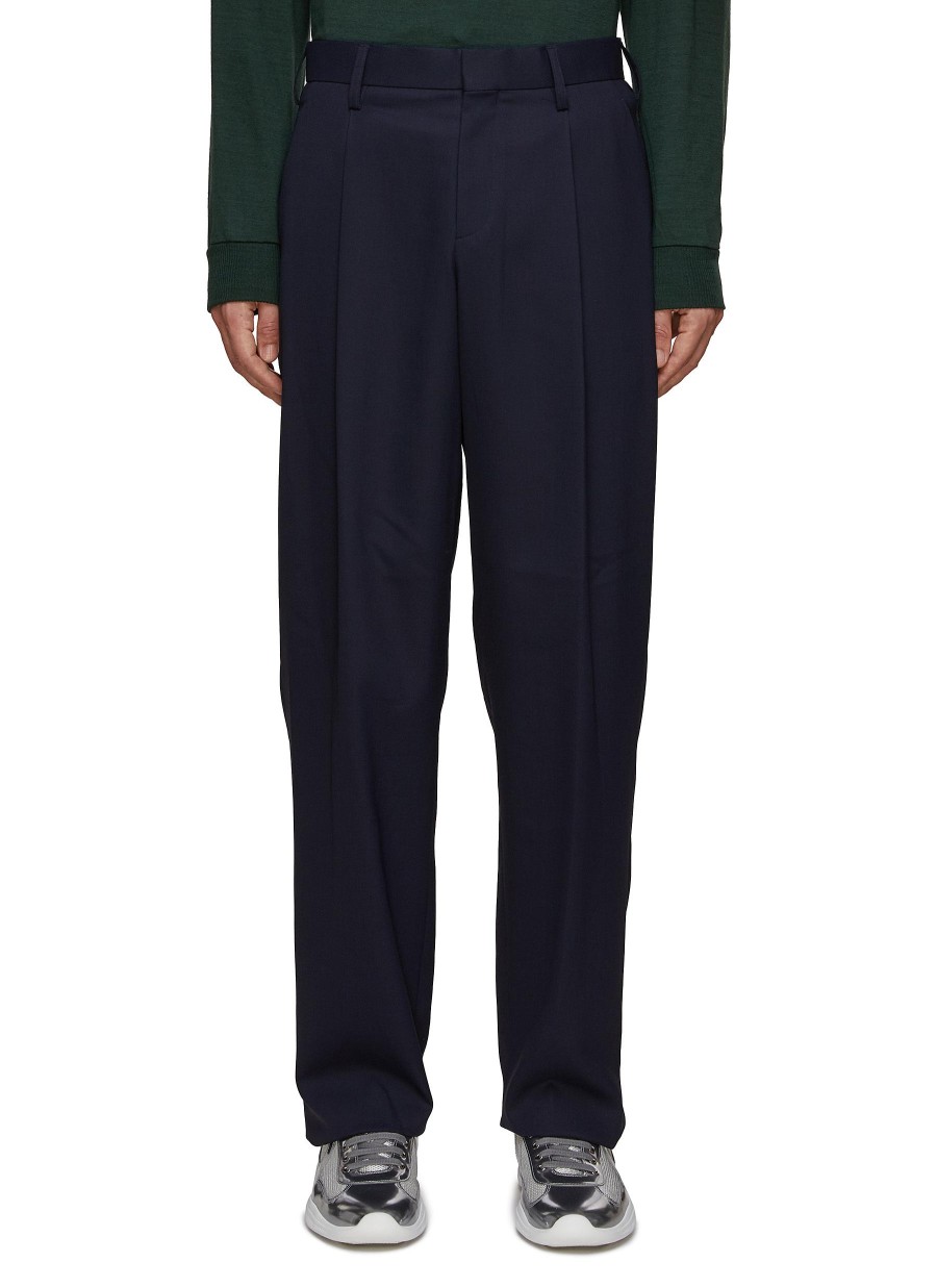 Men KOLOR Pants | Pleated Front Straight Leg Pants