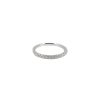 Women LC COLLECTION JEWELLERY Fine Jewellery | 18K White Gold Diamond Half Eternity Band — Us 7.5