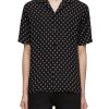 Men SAINT LAURENT Shirts | All Over Print Short Sleeve Shirt