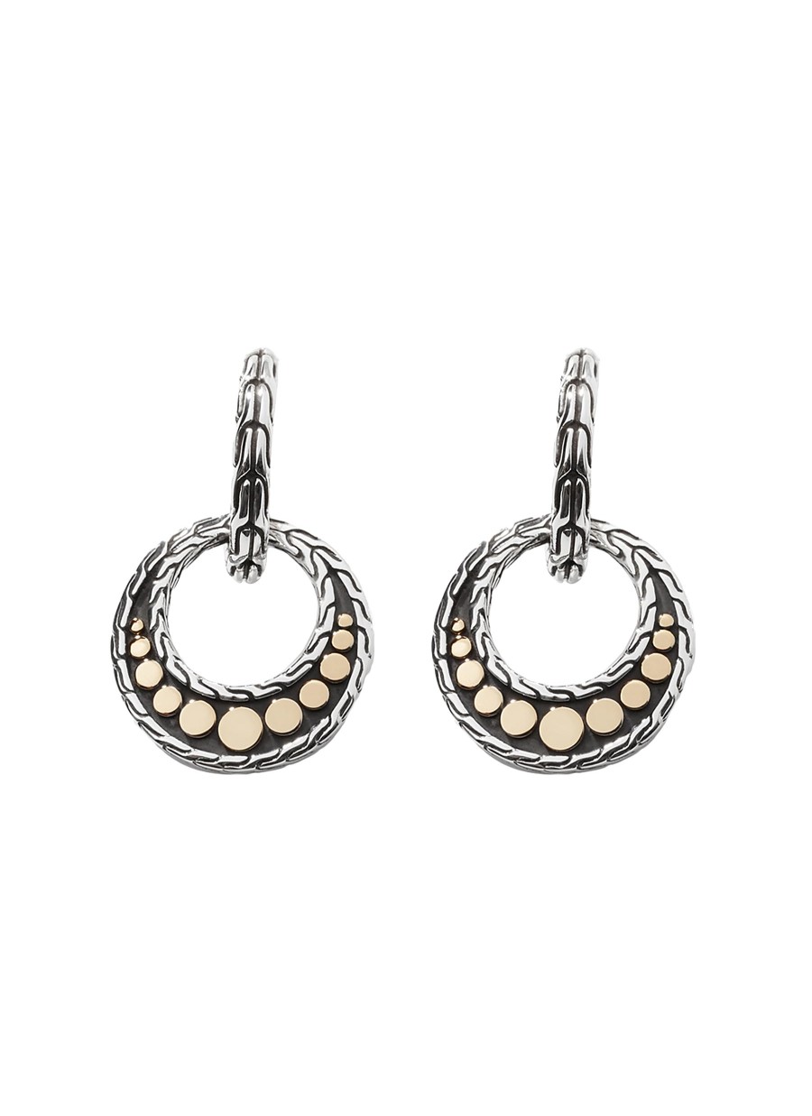 Women JOHN HARDY Fine Jewellery | Dot 18K Gold Sterling Silver Earrings