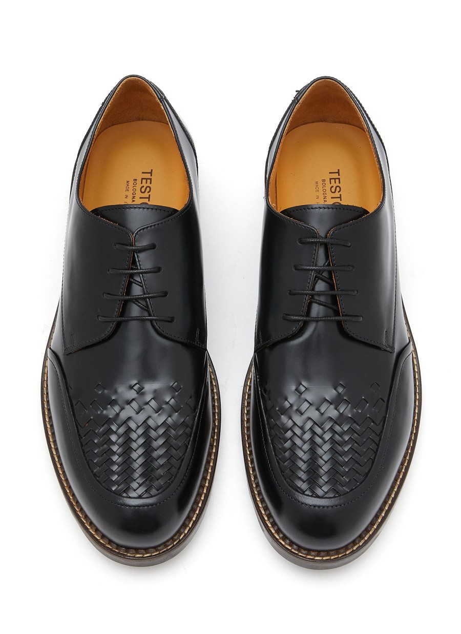 Men TESTONI Formal Shoes | Camogli Leather Derby Shoes