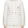 Women MONCLER Jackets | Acamante Chest Pocket Hooded Puffer Jacket