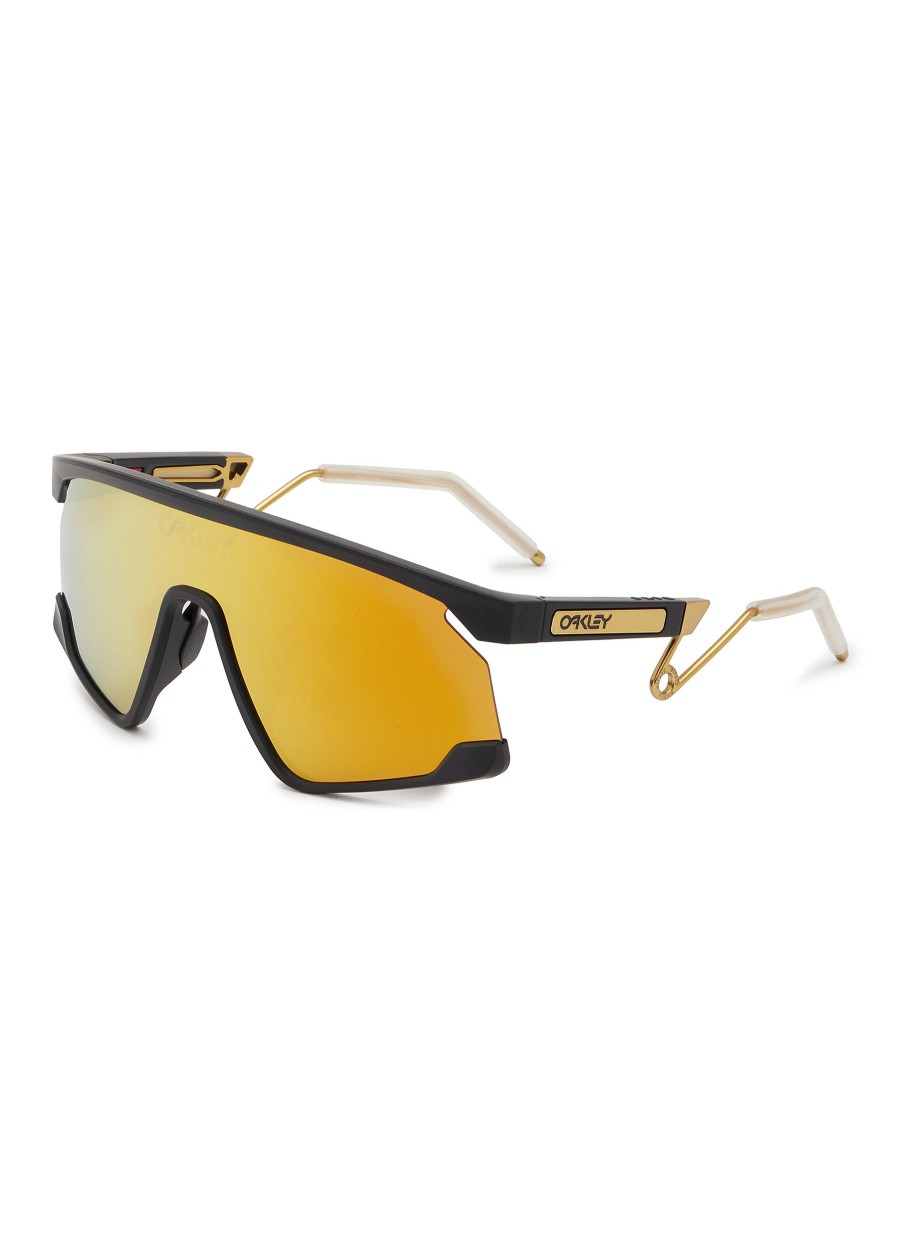 Women OAKLEY Eyewear | Single Lens Bio-Matter Geometric Sunglasses