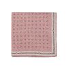 Men BRUNELLO CUCINELLI Pocket Squares | Dotted Chequered Silk Pocket Square