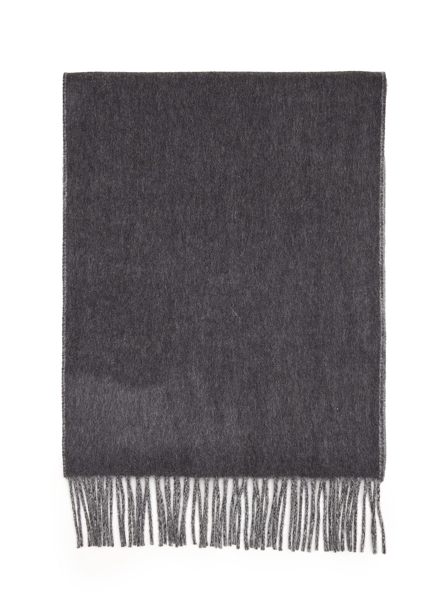 Men JOHNSTONS OF ELGIN Scarves | Contrast Reversible Cashmere Scarf