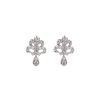 Women LC COLLECTION JEWELLERY Fine Jewellery | 18K White Gold Earrings