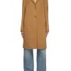 Women VALENTINO Coats | Vlogo Pocket Collared Coat