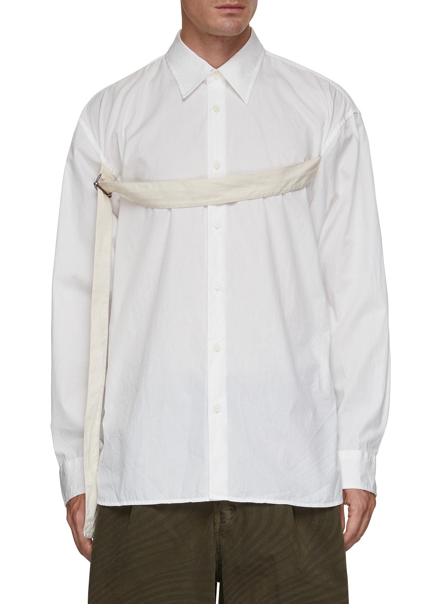 Men DRIES VAN NOTEN Shirts | Croom Chest Strap Detail Shirt