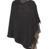 Women VINTAGE SHADES Scarves & Wraps | Desirable Beauty Cashmere Poncho