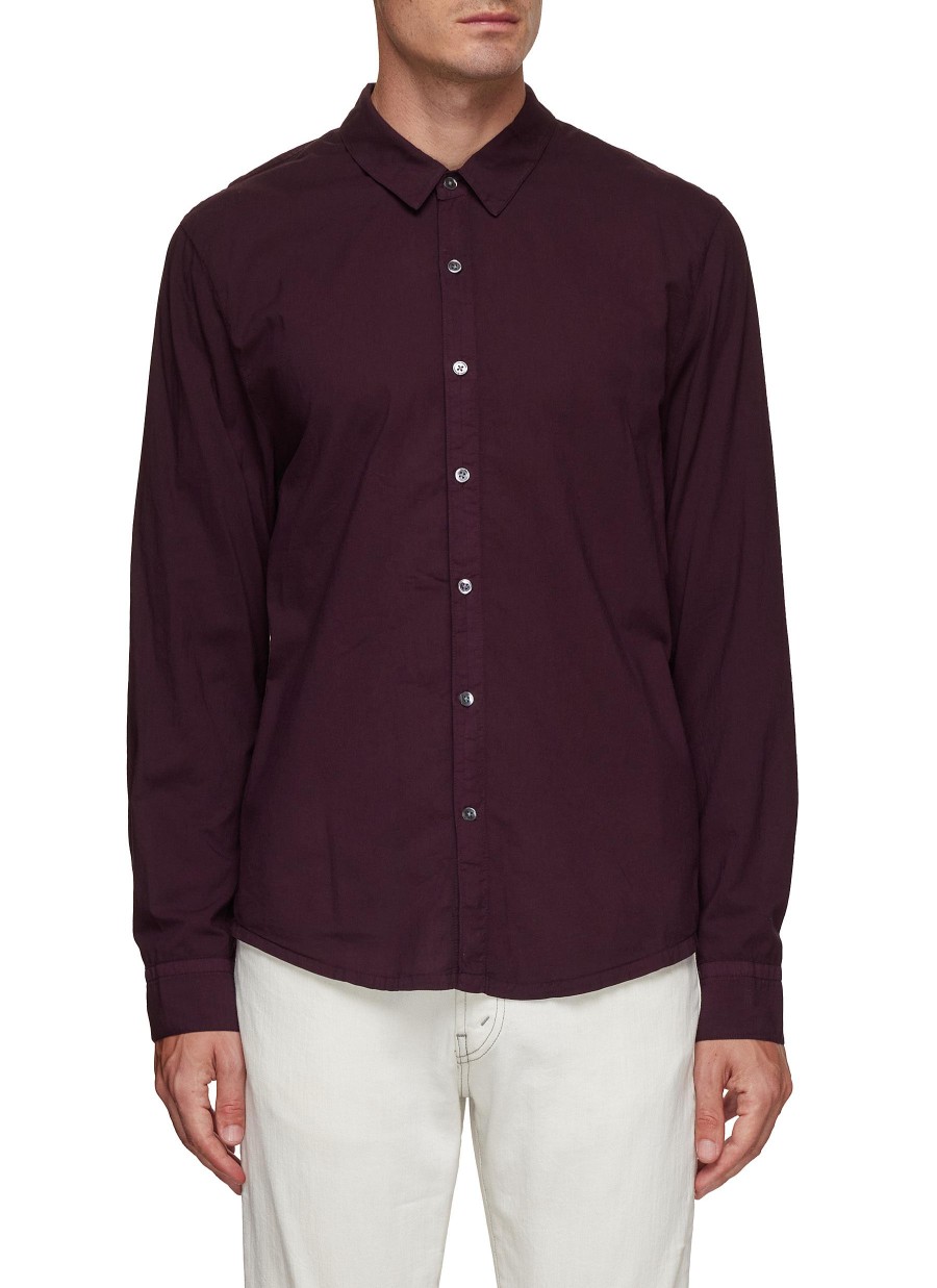 Men JAMES PERSE Shirts | Cotton Button Down Shirt