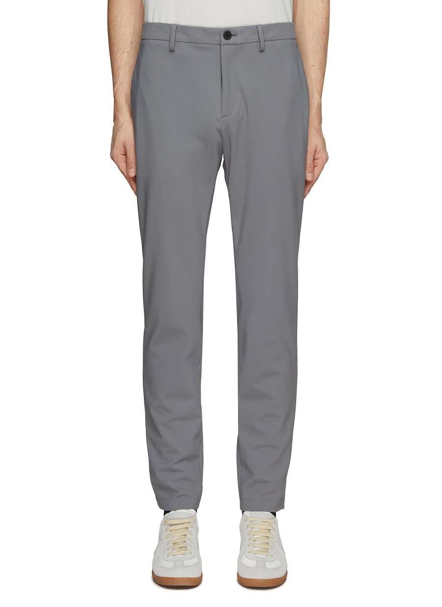 Men THEORY Pants | Zaine Straight Leg Flat Front Pants