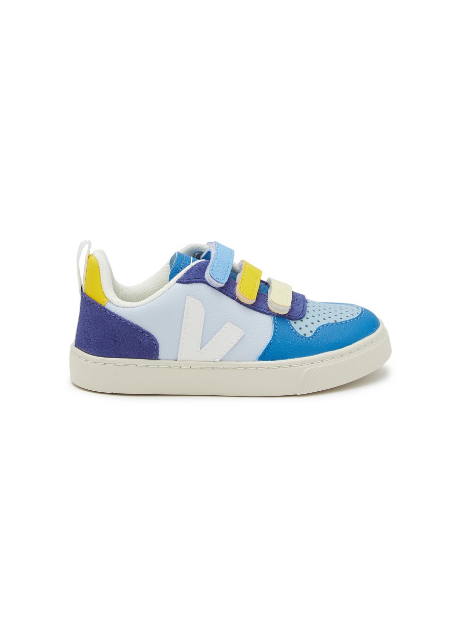 Women VEJA Shoes | Esplar Velcro Leather Kids Sneakers