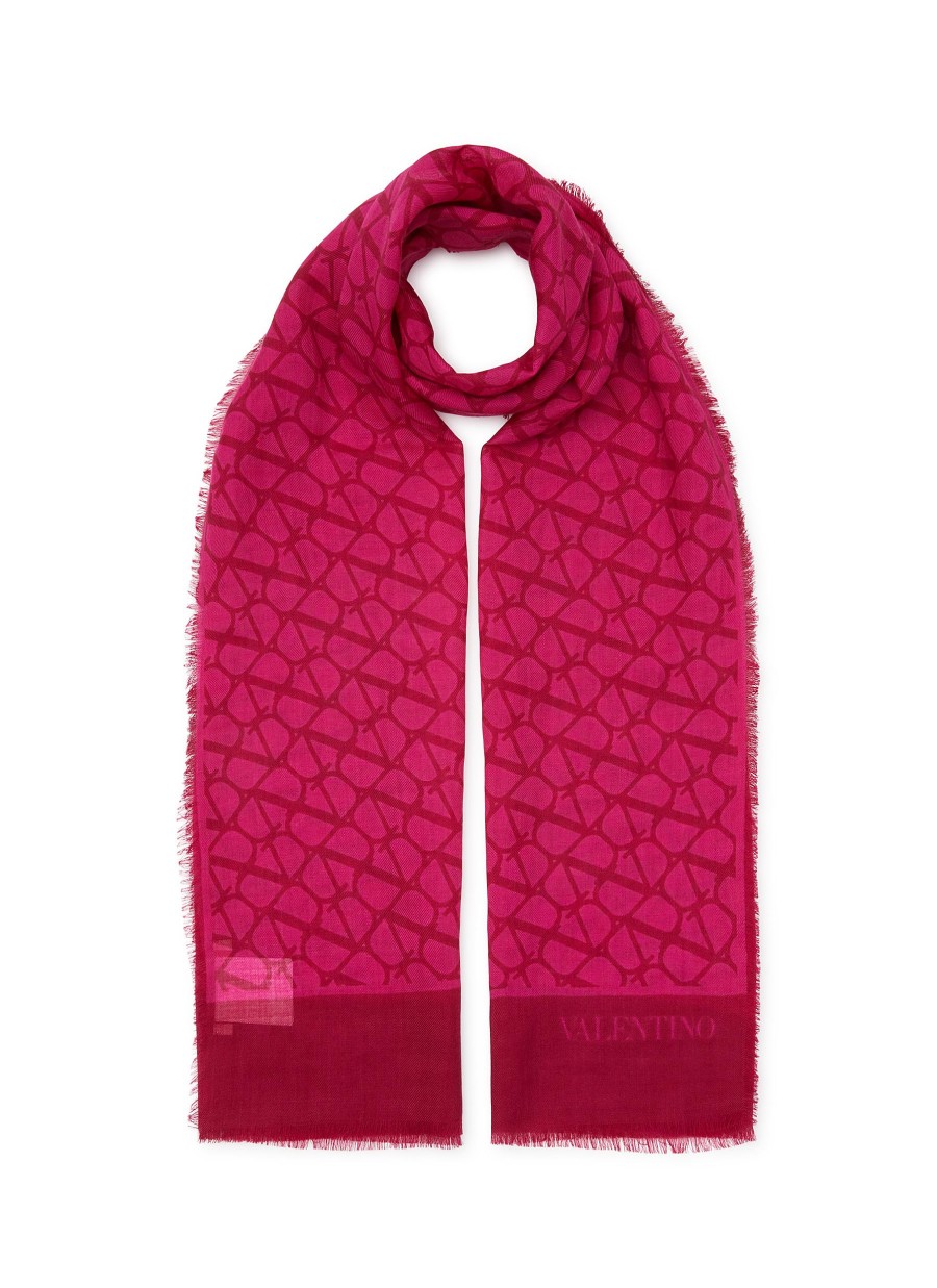 Women VALENTINO Scarves & Wraps | Cashmere Toile Iconographe Stole