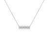 Women LC COLLECTION JEWELLERY Fine Jewellery | 18K White Gold Diamond Pendant Necklace