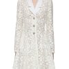 Women GIAMBATTISTA VALLI Coats | Flower Macrame Dress Coat